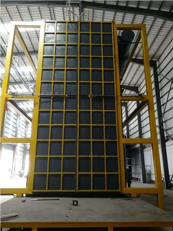 河北天然氣化鋅爐工程施工現(xiàn)場(chǎng)